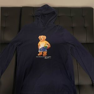 Blue “Polo Bear” Lightweight Pullover